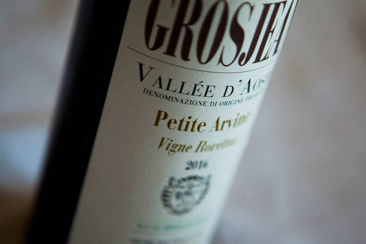 Petite Arvine - Grosjean Vini biologici in Valle d'Aosta